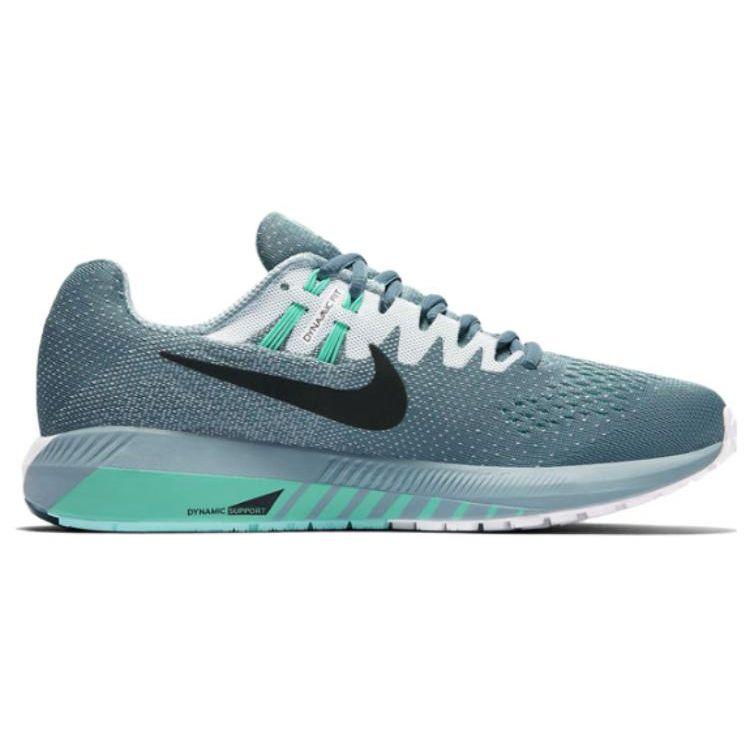 Nike Zoom Structure 20 Comfortable Breathable Fabric Cushioning Non-Slip Wear-Resistant Lightweight Low-Top Running Shoes Women Sneaker 849577-004