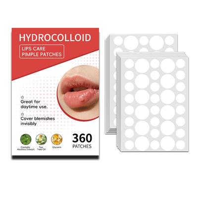 360Pcs Mouth Blister Patch Cold Sore Lip Blister Patch Cold Sore Healing Hydrocolloid Lip Care Stickers Mouth Blister Patch
