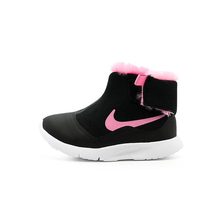 (TD) Nike Child Tanjun High  Black Pink  Baby 922870-009 EU 22