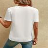 Summer hot sale new printed crew neck large size short-sleeved T-shirt top