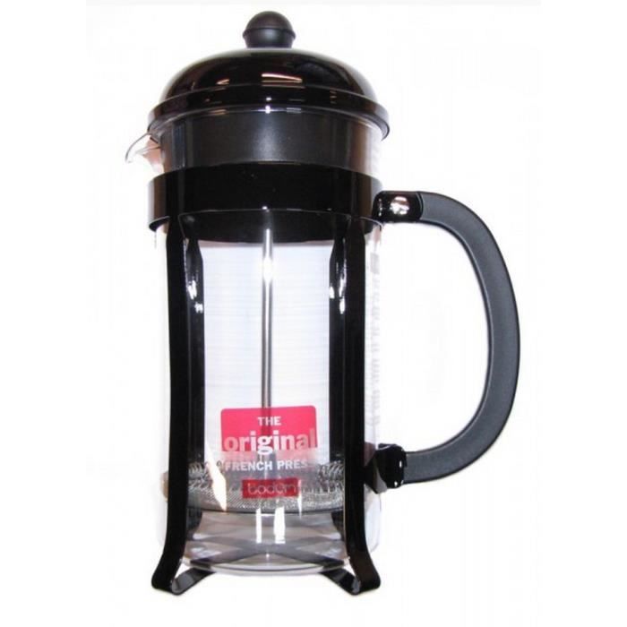 Bodum - cafetière à piston 8 tasses 1l noire - 1928-01