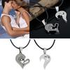 I Love You Stainless Steel Chain Heart Love Necklaces for Couples Fashion Paired
