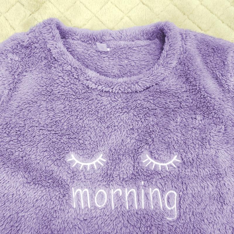 Women Pajamas Sets Autumn Winter Long Sleeves Long Pants Casual Sleepwears Soft Pijamas Comfy Pyjamas