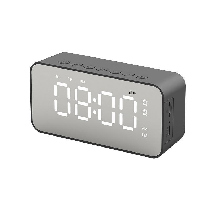 New Private Mold Bluetooth Speaker Alarm Clock with Mini Card Slot