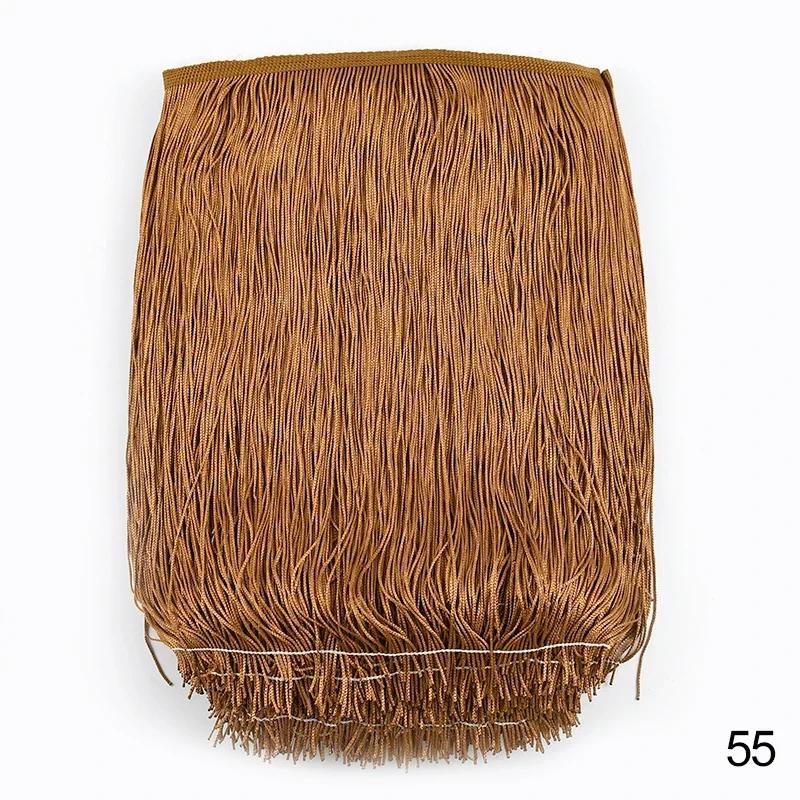 5/8/10M 30cm Long Tassel Fringes for Curtains Lace Trims Dress Fringe Trim Decorative Trimmings Stitching DIY Sewing Accessories