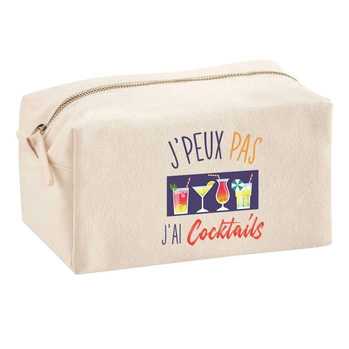 Multifunction Pouch I Can't Cocktails Birthday Christmas Gift Personalized Original Idea | School Pouch Office Supplies