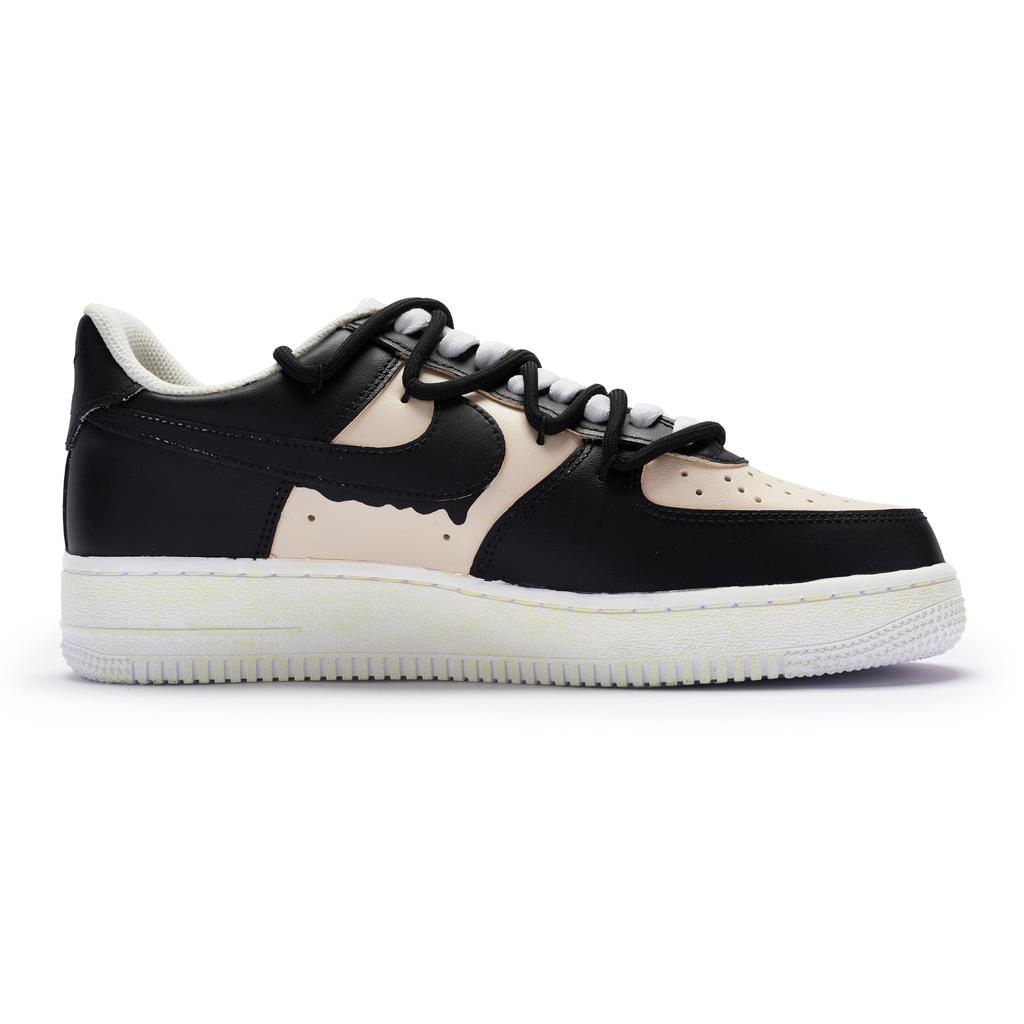 Nike Air Force 1 Low 811 Manufacturing Low top Skateboard Shoes GS Black Beige DH2920-111(Team80-)