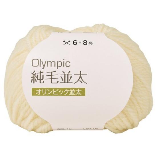 

Motohiro Olympic Pure Wool Medium 10 Balls per Yarn, Weight, Pack, Col. 401, Off-White