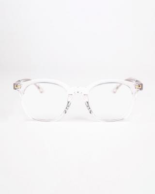 Seupeulingseuteulingseu Classic Horn-Rimmed Glasses Eye Number 5 [Clear]