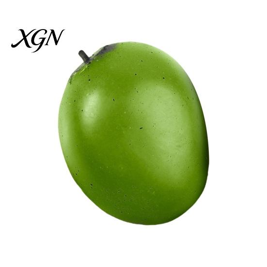 Simulated Fruit Stress Ball Squeeze Toy Mango Shape Slow Rebound Decompression Soft Relief Color Changing Green to Orange Safe