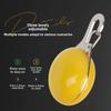 Waterproof LED Pet Light Pendant with Clip Flashing Steady Light Modes Anti-lost Luminous Safety Tag for Cats Dogs Night Walking Warning Supplies