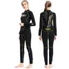 5mm Women Scuba Dive Wet Suit Long Sleeve Neoprene Fleece Lining Warm Wetsuit for Winter Surfing Snorkeling Spearfishing