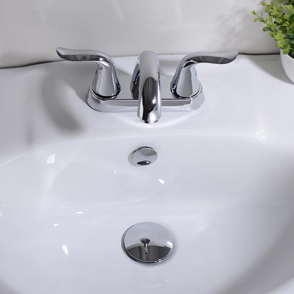 Brass Sink Overflow Cap Lightweight Design Logo-free Design For Bathroom Sink