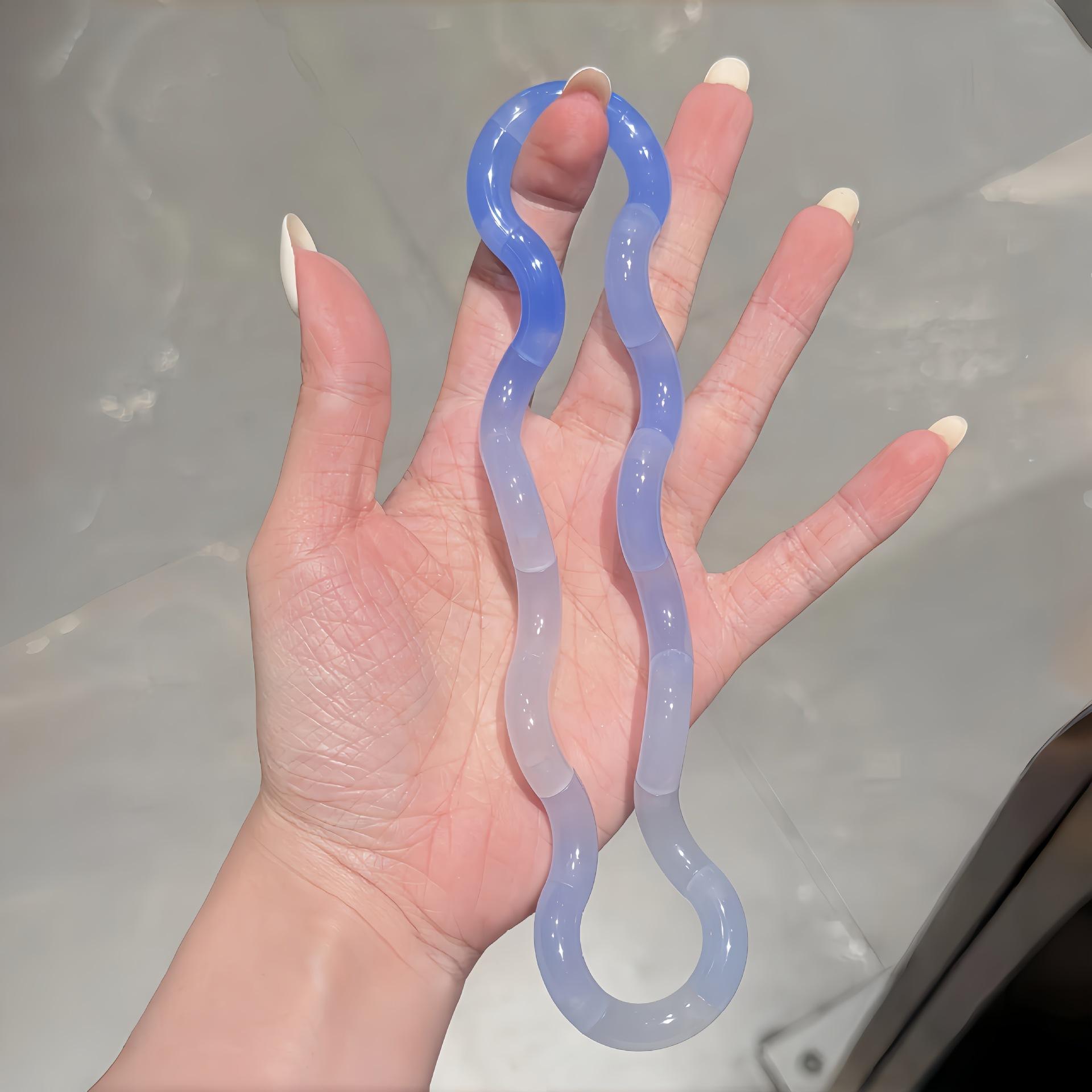 Brand new High-Quality Gradient High-Quality Silicone High-Quality Deformable High-Quality Rope High-Quality Fidget High-Quality Toy High-Quality