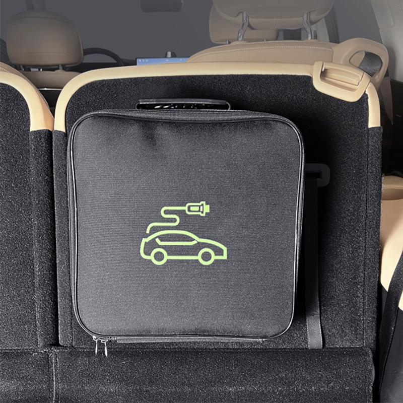 For Voyah Free 2022-2025 EV Carry Bag Waterproof Fire Retardant Electric Vehicle Charger Cables Plugs Socket Equipment Container