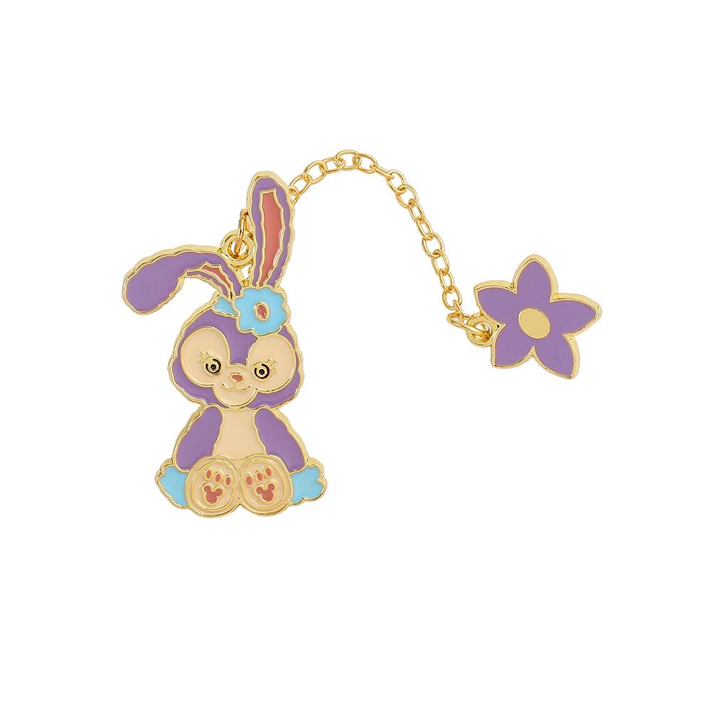 Мультяшная Q-версия Милая Белоснежка Металлический значок Русалочка Золушка Звезда Дайлу Клубничный Медведь Брошь