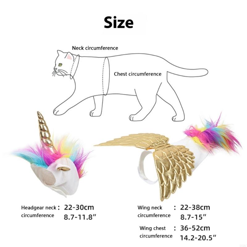 Halloween Cats Animal Costume Comfortable Fashin Cats Dressingup Headcover Pet Party Outfit For Festival Gathering