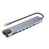 USB C Hub with 4K 30Hz 100W PD USB 3.0 SD Card Reader USB C To HDMI-compatible Adapter USB-C Splitter for MacBook Pro/Air