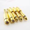 10Pcs Mono TS Plug Design 1/4" Mono TS Male Connector Gold-Plated Audio Adapter  DIY Audio Equipment