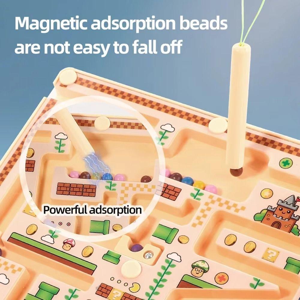 Colorful Children's Magnetic Maze Concentration Training Early Education Puzzle Toys
