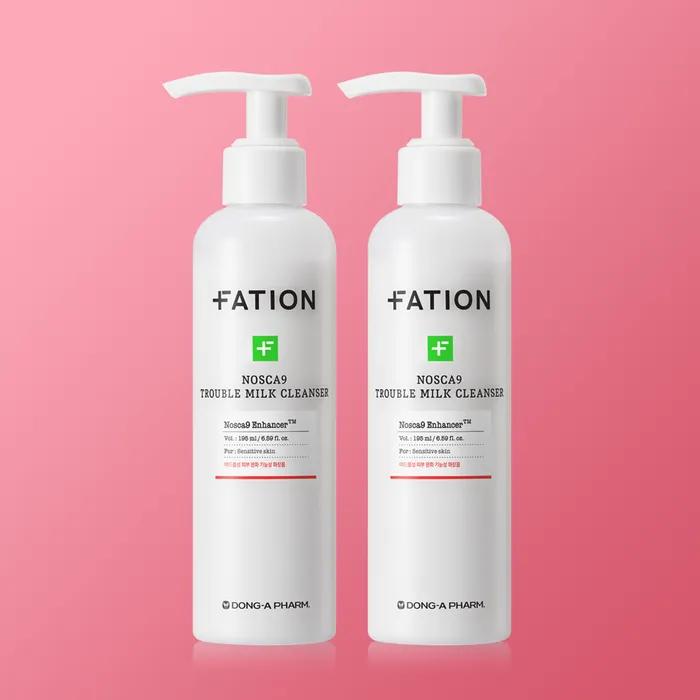 Noscarinane Trouble Milk Cleanser Double (195ml+195ml)