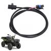 Hall Effect Speed Sensor, 4040081 Plug Direct Replacement Long Durability High Accuracy Rugged Plastic Housing for ATV