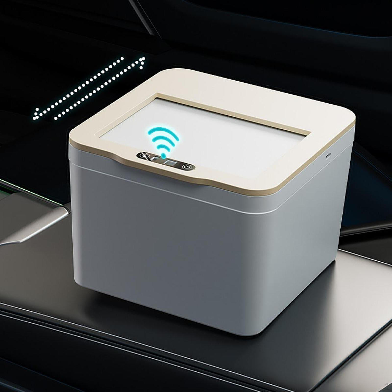 

Умное мусорное ведро с индукционным управлением – Автоматическое ведро, Легко чистить, с датчиком движения 4L_White