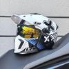 Orz Black Warrior Retro Motorcycle Helmet - Versatile Half/Full Helmet for Men & Women