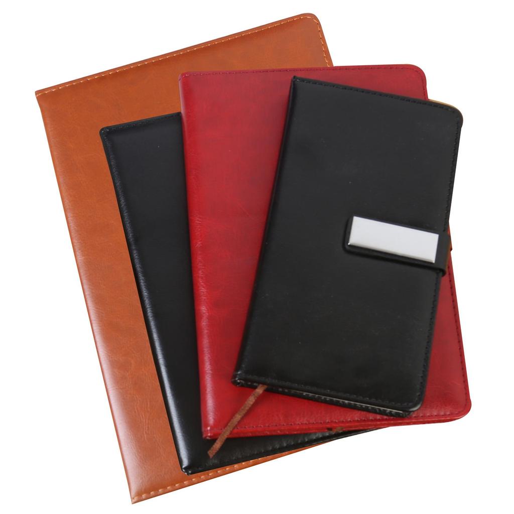 A5 PU Soft Cover Business Notebook with Magnetic Closure - Office Stationery for Meetings and Notes