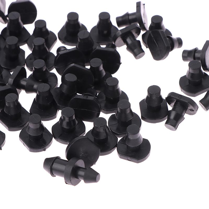 50Pcs 1/4" Garden Hose Plug End 4/7 Hose End Water Seal Connectors Irrigation Plug Garden Barbed Drip Irrigation Fittings