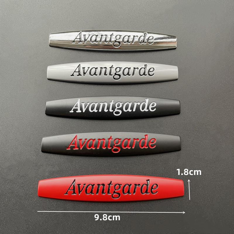 3D Metal Logo Avantgarde Emblem Car Fender Badge For Mercedes Benz W205 W211 W212 W203 W204 Avantgarde Sticker Accessories