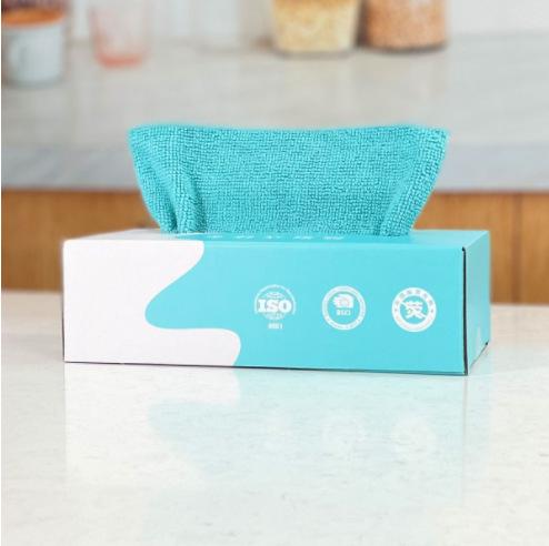 Disposable Withdrawable Dishcloth Kitchen Household Cleaning Water Absorbing Dish Towel Durable Convenient Cloth