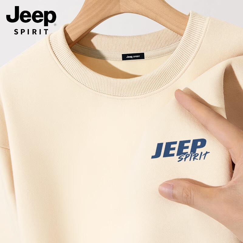 JEEP SPIRIT Men s Long-Sleeve Crew Neck Sweatshirt XL