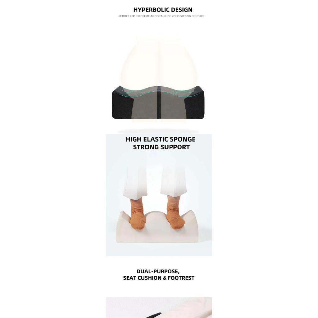 BBL seat cushion relieves tailbone pressure, protects waist, beautifies hips and lifts hips