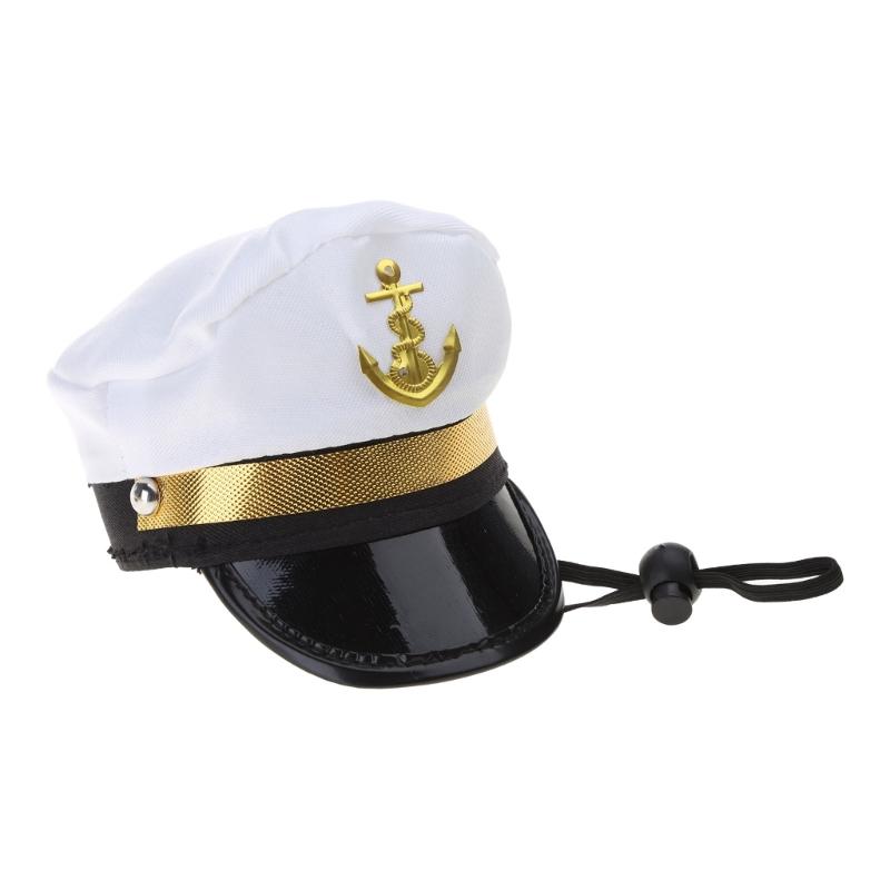Funny Hat for Cat Cosplay Captain Pirate Dress Up Costume Pet Hat Christmas Cosplay Warm Headwear Dogs Cat Accessories