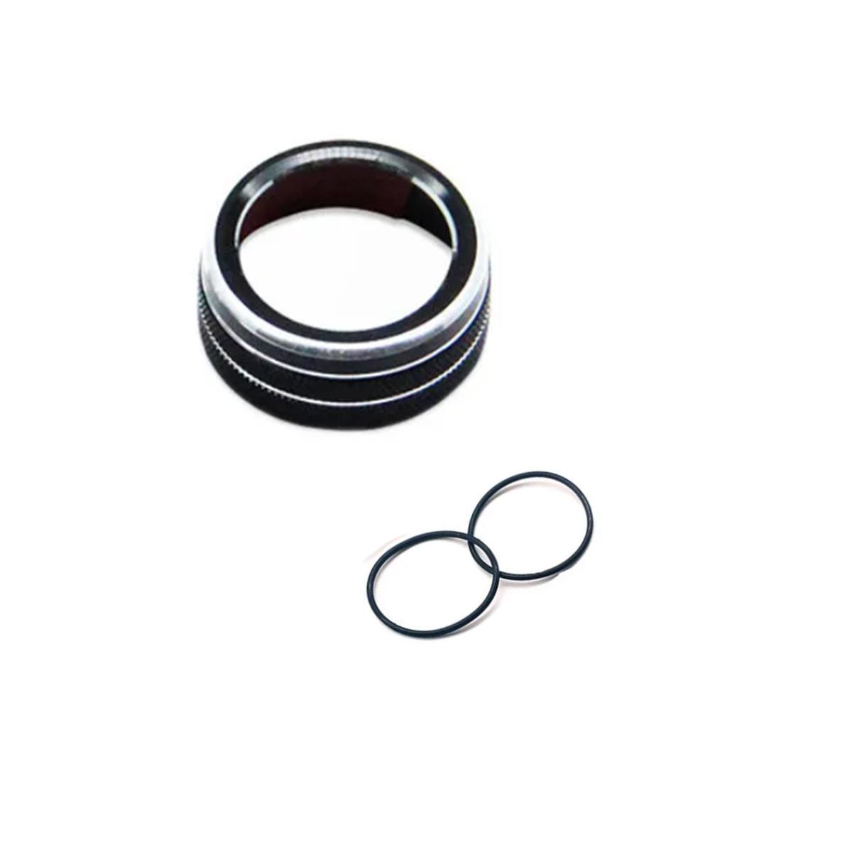 

Кольцо переключателя регулировки зеркала заднего вида автомобиля, внутреннее украшение, аксессуары, подходит для Volkswagen VW Golf mk7 Polo 2015-2019 чёрный