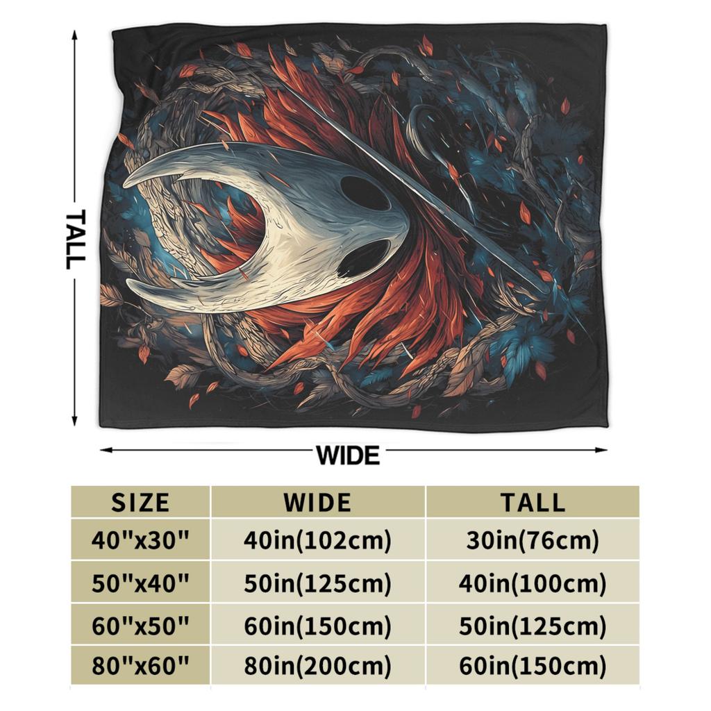 Couverture Douce Enfants Camping Jeu de Chevaliers Creux Silksong Couverture Jetée Flanelle Couvre-lit Pour Canapé Housse de Lit