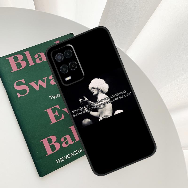 

Cool Khabib Nurmagomedov Case For Oppo A58 A78 A98 A15 A16 A17 A52 A72 A76 A96 A54 A74 A94 A57 A77 A54S A57S Cover OPPO A17