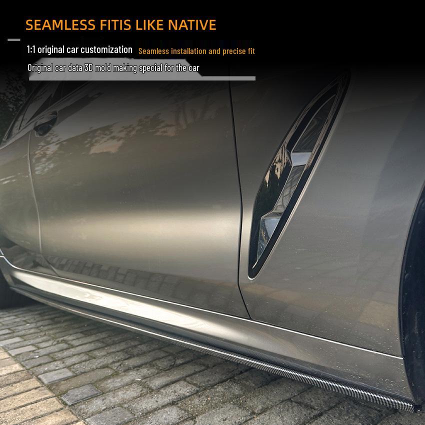 BMW 8 Series G16 Grand Coupe 2019+ MP Side Skirt Spoiler Body Kit Accessories