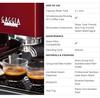 Кофемашина Gaggia RI9480/12 New Classic rot
