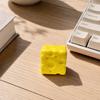 Cheese Stress Reliever Fake Squeeze Toy, Anxiety Relief Cube Sensory Shaped Toy Slow Rising Pinch Home Office Relaxation Tool Shape
