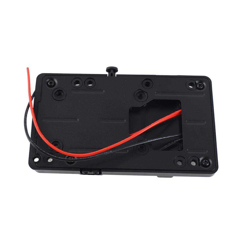 Back Pack Plate Adapter with D Tap Output for V Mount V Lock Battery Plate for DSLR Camera Camcorder Video Light