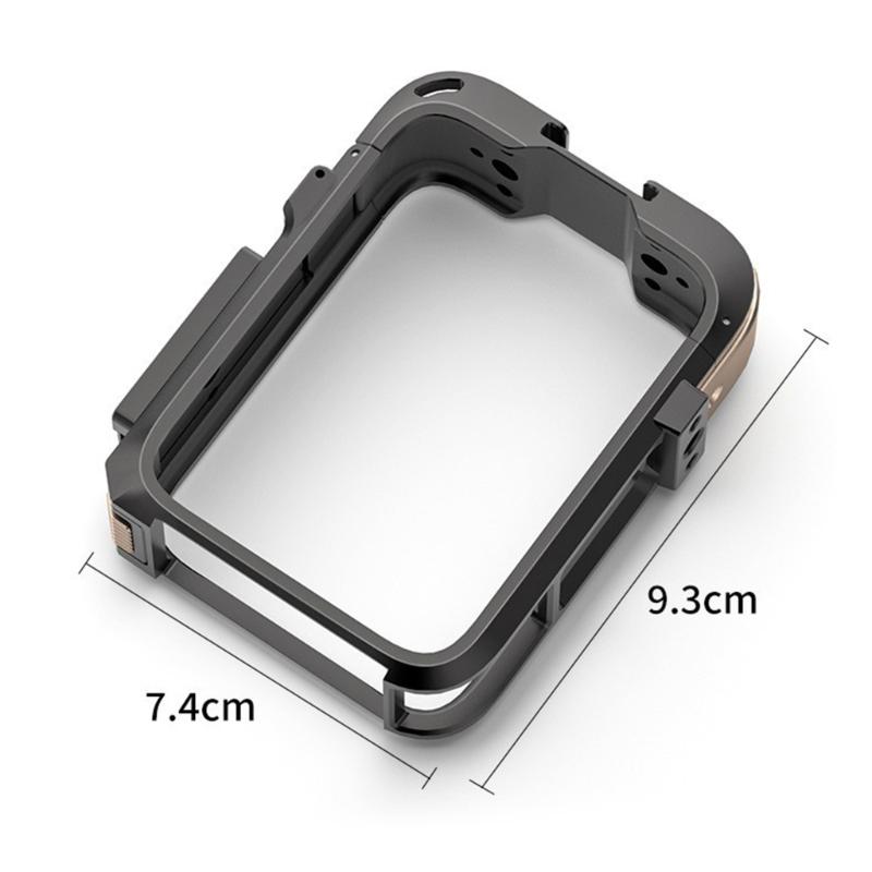 Aluminum Alloy Magnetic Protective Frame For OSMO360 Camera Cold Shoe Slot Quick Release Base enhances Heat Dissipation