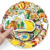 50 Personalized Mexican Graffiti Stickers for Travel & Outdoor Decor