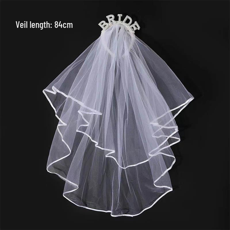 Elegant Pearl Wide Brim Bridal Headband - Versatile Wedding and Gown Accessory
