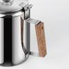 9-Cup American Style Stainless Steel Coffee Maker for Indoor/Outdoor Use - Convenient Camping Water Boiler