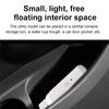 Car Vacuum Cleaner Low Noise USB Charging Mini Handheld Cordless Vacuum Cleaner White