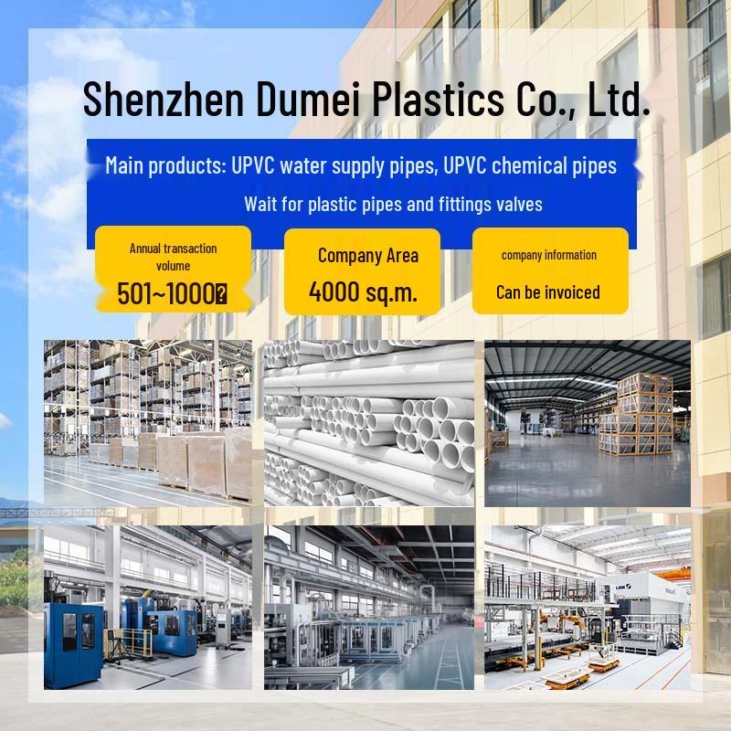 PVC Internal Thread Ball Valve - Double Thread Water Pipe Fitting (Sizes: 20, 25, 32, 40, 50, 63, 75, 110)