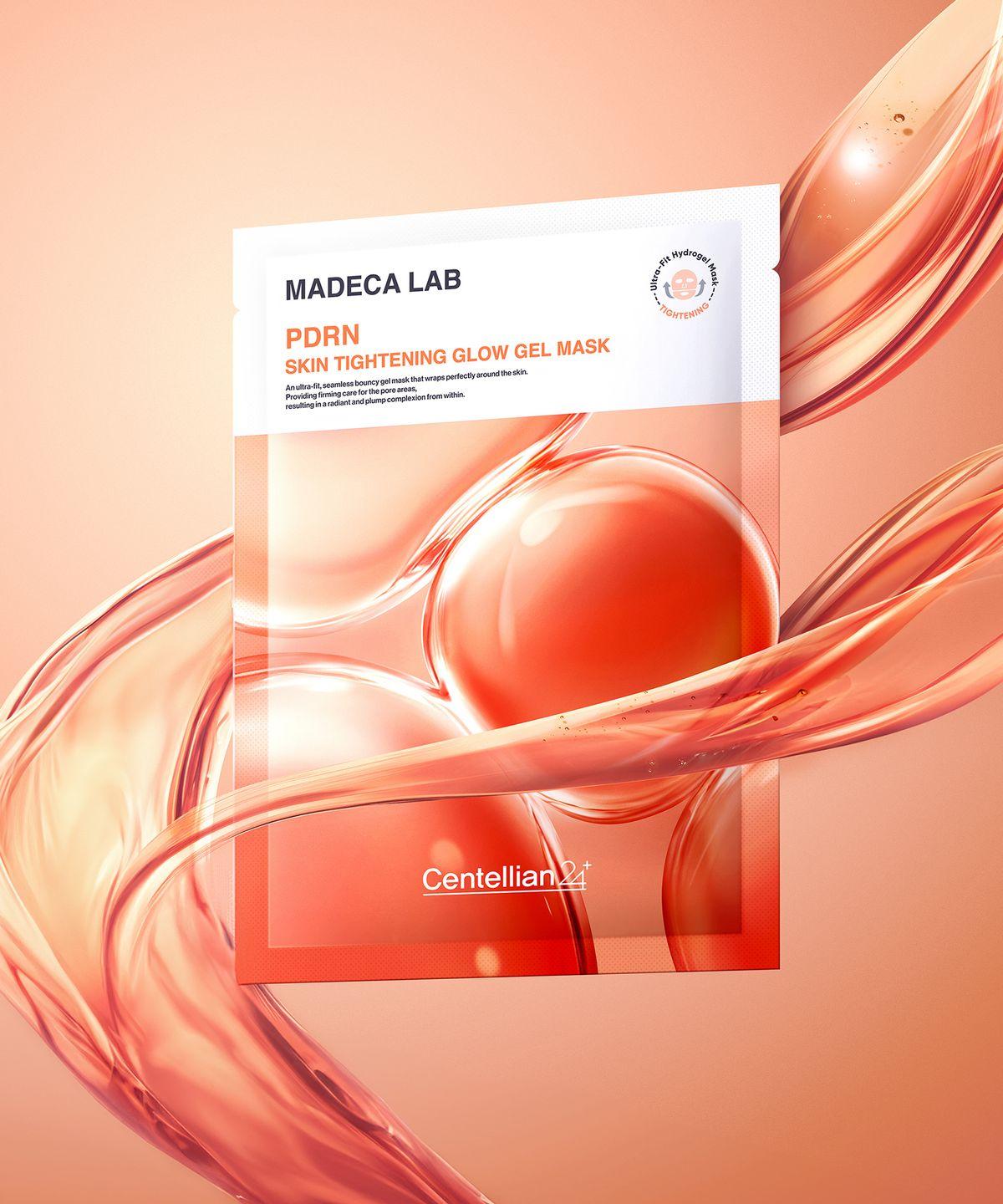 Madeca Lab PDRN Skin Tightening Glow Gel Mask (5 Sheets)