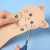 Household Cuttable Toilet Cushion Cute Cartoon Cat Adsorption Type Toilet Seat Cover Washable Creative Toilet Seat Cushion